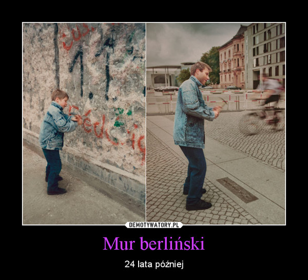Mur berliński – 24 lata później 