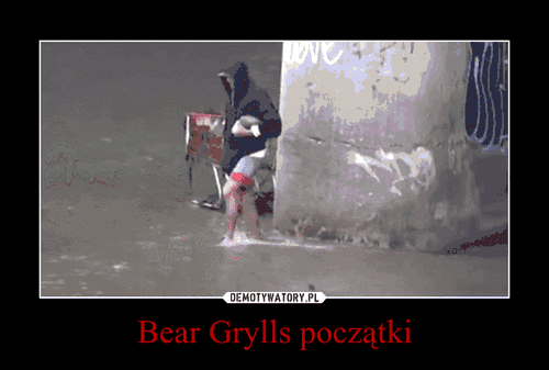 Bear Grylls początki –  