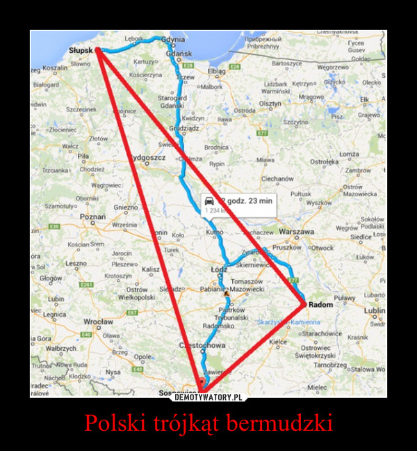 Polski trójkąt bermudzki –  