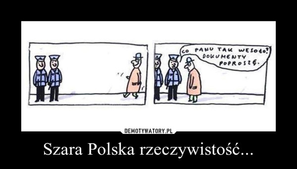 Szara Polska rzeczywistość... –  