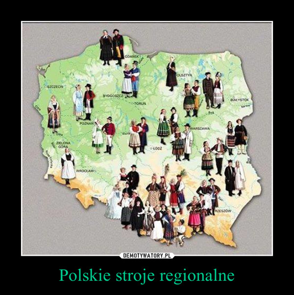 Polskie stroje regionalne –  
