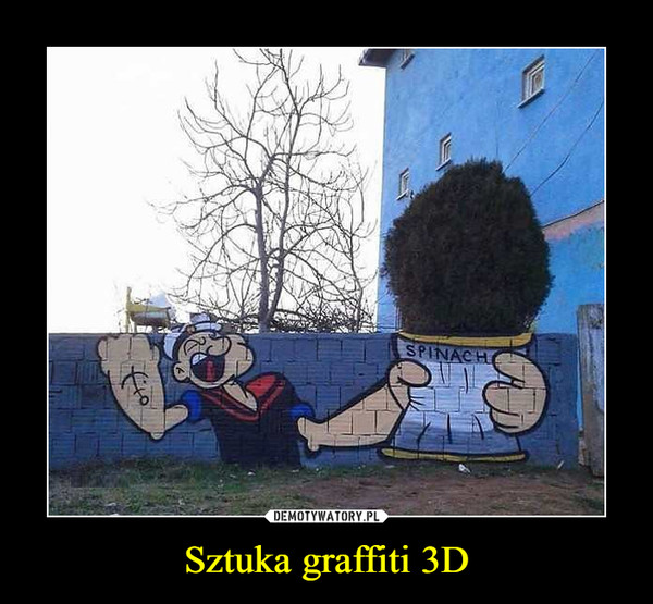 Sztuka graffiti 3D –  