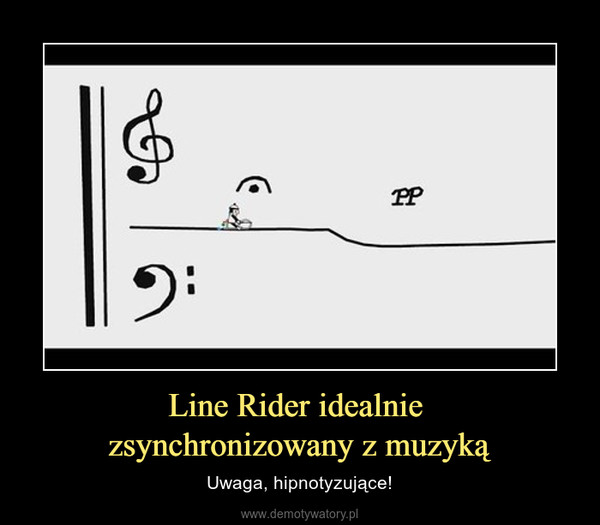 Line Rider idealnie zsynchronizowany z muzyką – Uwaga, hipnotyzujące! 