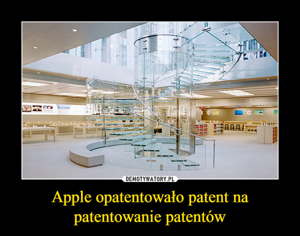 Apple opatentowało patent na patentowanie patentów –  