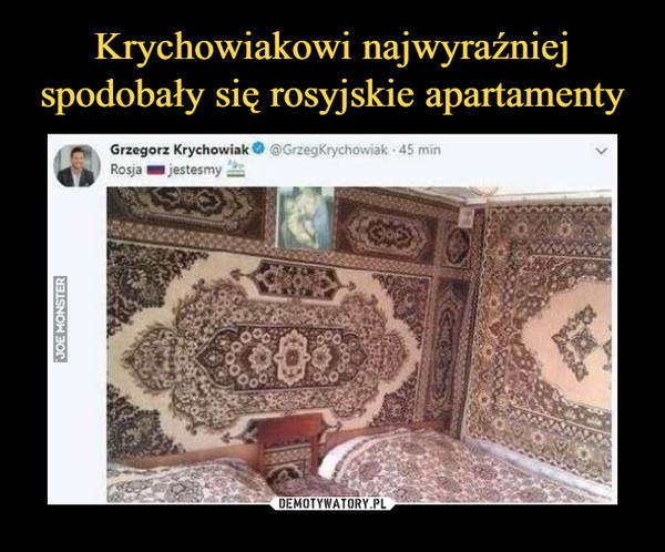 Krychowiakowi najwyraźniej spodobały się rosyjskie apartamenty