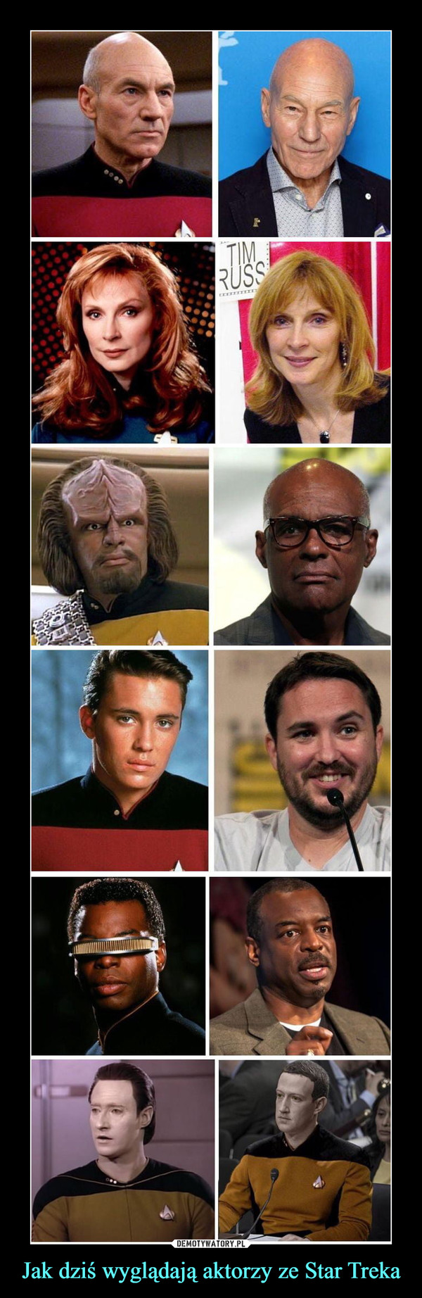 Jak dziś wyglądają aktorzy ze Star Treka –  