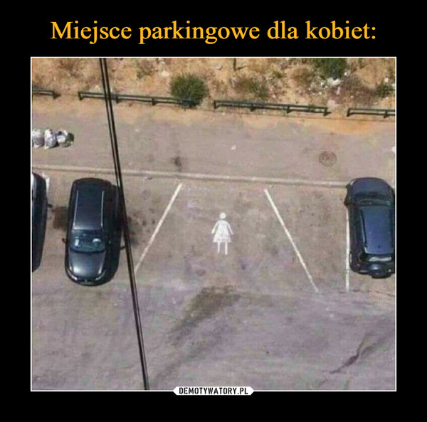Miejsce parkingowe dla kobiet: