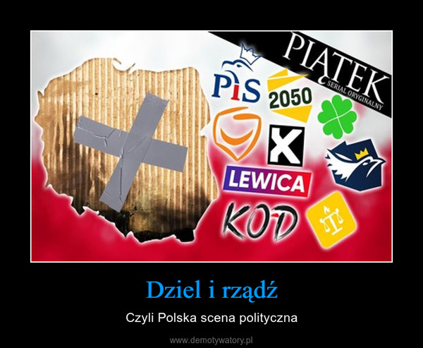 Dziel i rządź – Czyli Polska scena polityczna 