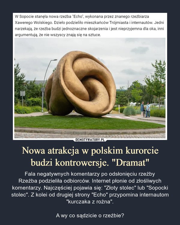 Nowa atrakcja w polskim kurorcie
budzi kontrowersje. "Dramat"