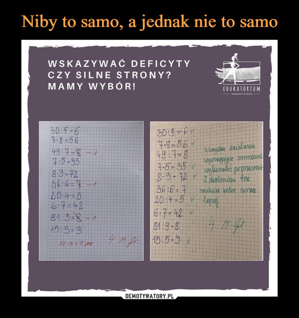  –  WSKAZYWAĆ DEFICYTYCZY SILNE STRONY?MAMY WYBÓR!