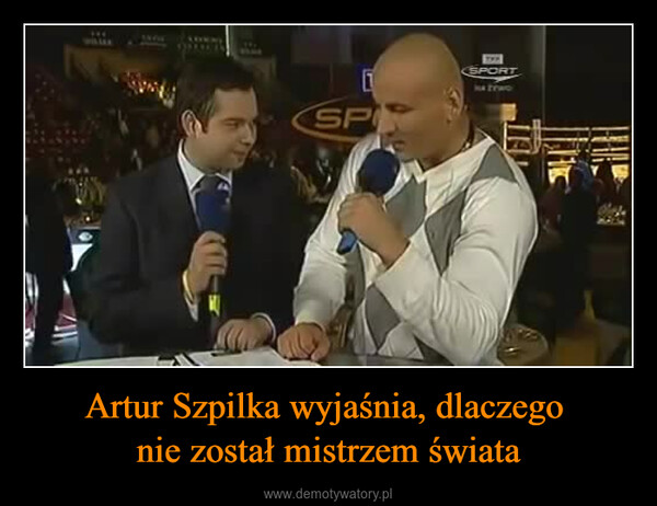 Artur Szpilka wyjaśnia, dlaczego nie został mistrzem świata –  
