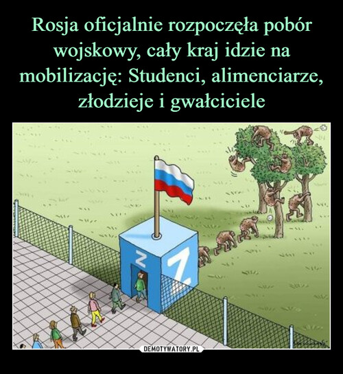Rosja oficjalnie rozpoczęła pobór wojskowy, cały kraj idzie na mobilizację: Studenci, alimenciarze, złodzieje i gwałciciele