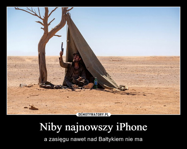 Niby najnowszy iPhone – a zasięgu nawet nad Bałtykiem nie ma 