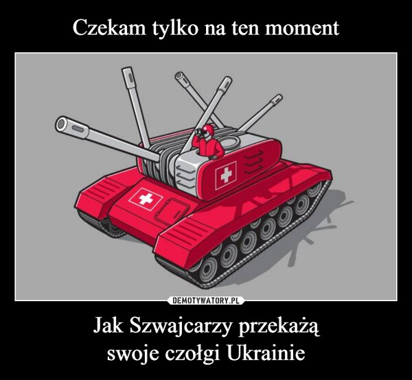 Jak Szwajcarzy przekażąswoje czołgi Ukrainie –  