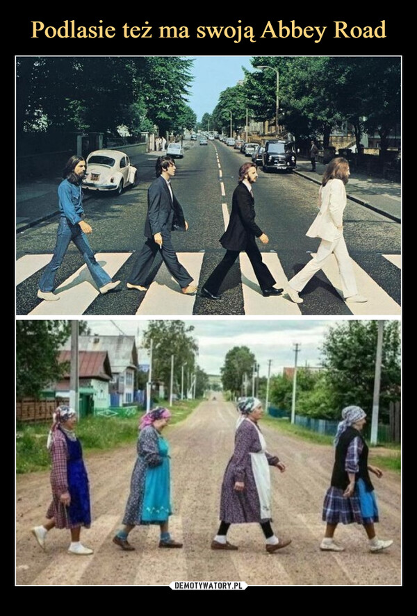 Podlasie też ma swoją Abbey Road