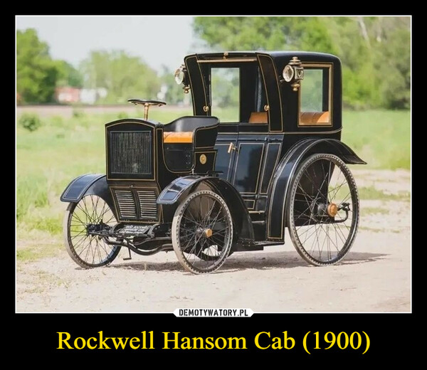 Rockwell Hansom Cab (1900)