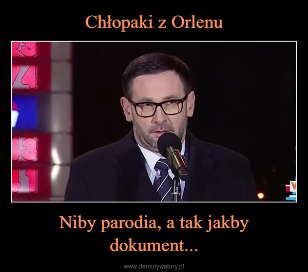 Niby parodia, a tak jakby dokument... –  
