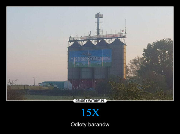 15X – Odloty baranów #15X ODLOTY baranów
