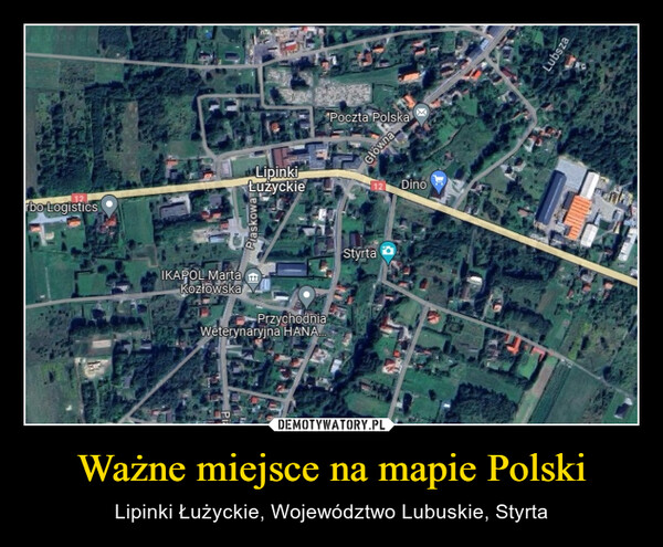 Ważne miejsce na mapie Polski
