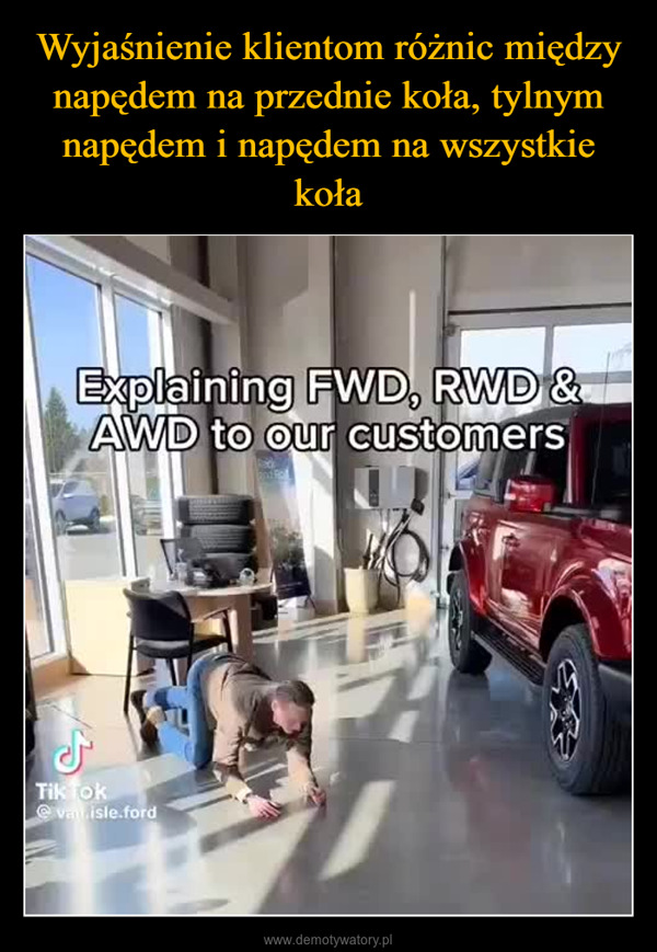  –  Explaining FWD, RWD &AWD to our customersTik Tok@varisle.ford