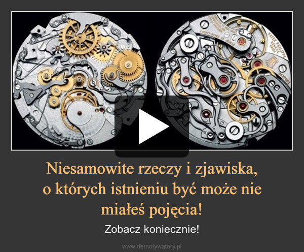 Niesamowite rzeczy i zjawiska,o których istnieniu być może niemiałeś pojęcia! – Zobacz koniecznie! PATEK PHILIPPE363700
